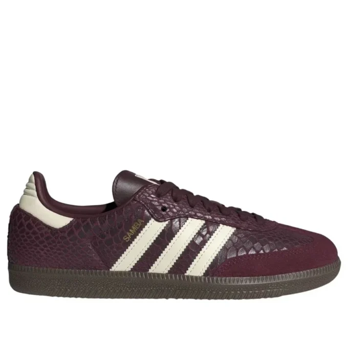 Adidas Samba „Maroon Python“