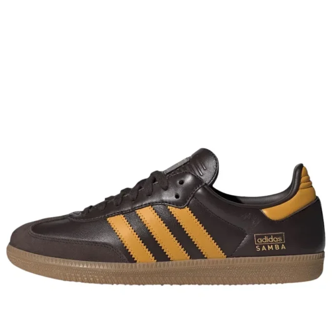 Adidas Samba OG „Dark Brown Yellow“