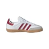 Adidas Samba OG „White Collegiate Burgundy Gum“